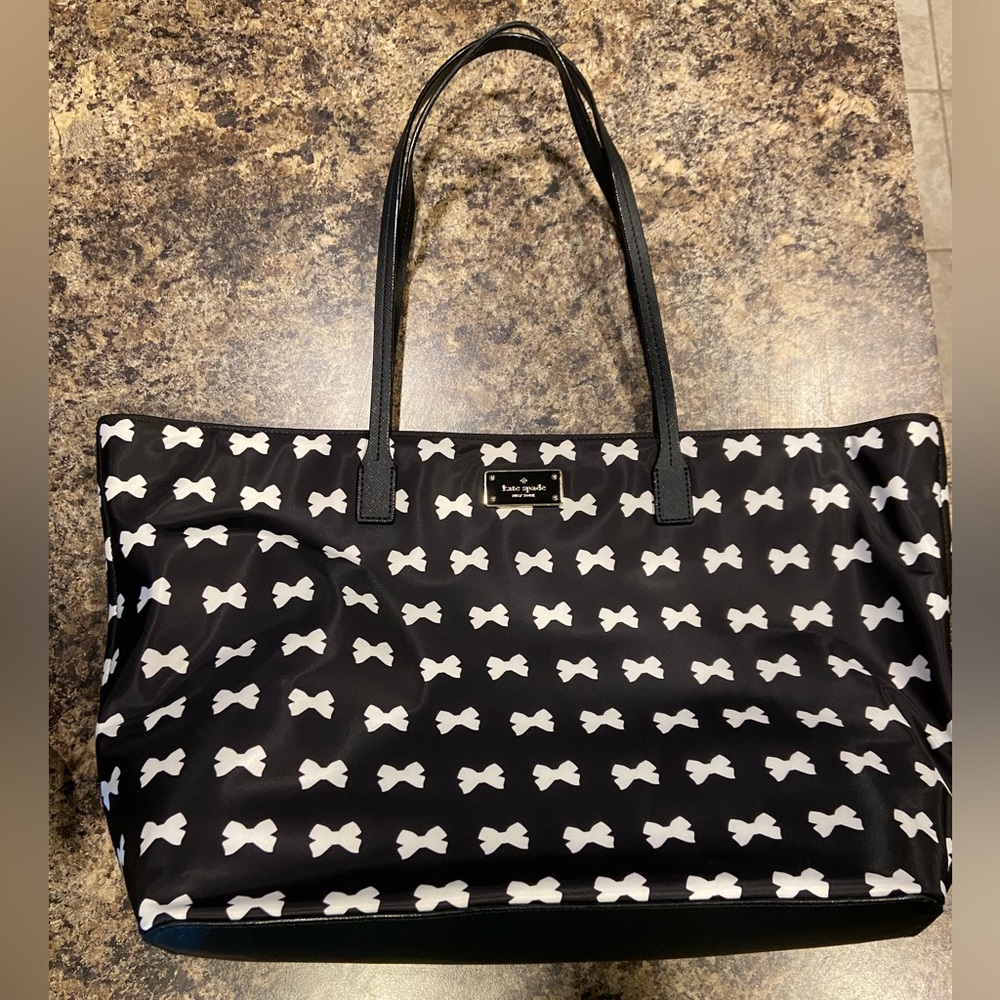 Gently Used Kate Spade Blake Avenue Bow Margareta Black